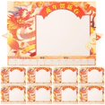 thumbnail image 5 of Dragon Year Wall Calendar 2024 for Decor with Assorted Color Paper Creative Design DIY Coloring Fits Home Office Style, 5 of 5