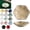 Golden Spike Color, variant on Ceramic Mahjong Dice Dish for American Game Tables, Ceramic Tile & Chip Tray for Game Night, Trinket Tray with Tile Holder for Coins, Markers, Jewelry, Accessories & Decor
