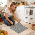 thumbnail image 6 of Bath Mats Non- Shower Mats 12x12 Inch Extra Soft Bathroom Mat Water Absorbent Fatigue Bath Anti- Mat 6 Colors 1PC, 6 of 6