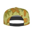 thumbnail image 4 of Gaeub Corn Flat Bill Snapback Hats Baseball Caps with Adjustable for Running Workouts and Outdoor Activities, 4 of 9