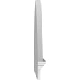 thumbnail image 4 of Ekena Millwork 82"W x 27-3/8"H x 2-3/4"P Segment Arch 4 Spoke Architectural Grade PVC Combination Pediment, 4 of 7