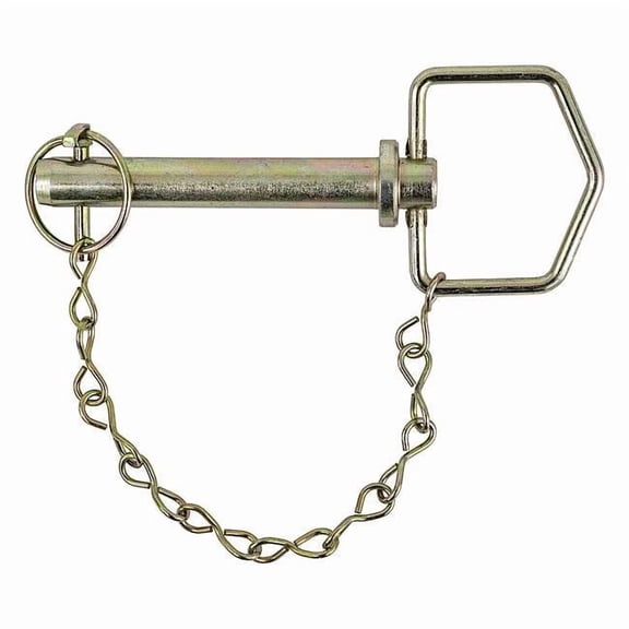Buyers Products Hitch Pin, 4 1/4 in, Zinc Plated, 3/4 in 66142