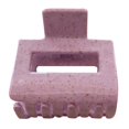 thumbnail image 1 of French Hair Claw Clip Retro Solid Color Rectangle Hair Clamp Hollow Hair Claw, 1 of 10