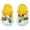 A-4058Yellow, variant on MEZZALL Children Shoes Summer New EVA Outer Wear Cartoon Cute Baby Close Toe Slippers Boys Girls Toddler Footwear Stylish / 7.5-8Years