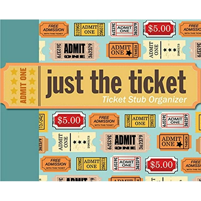Solo el boleto: Ticket Stub Organizer Peter Pauper Press N/A