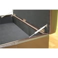thumbnail image 5 of Bowery Hill Leather Storage Ottoman in Brown, 5 of 5