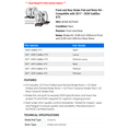 thumbnail image 2 of Front and Rear Brake Pad and Rotor Kit - Compatible with 2017 - 2020 Cadillac XT5 2018 2019, 2 of 2