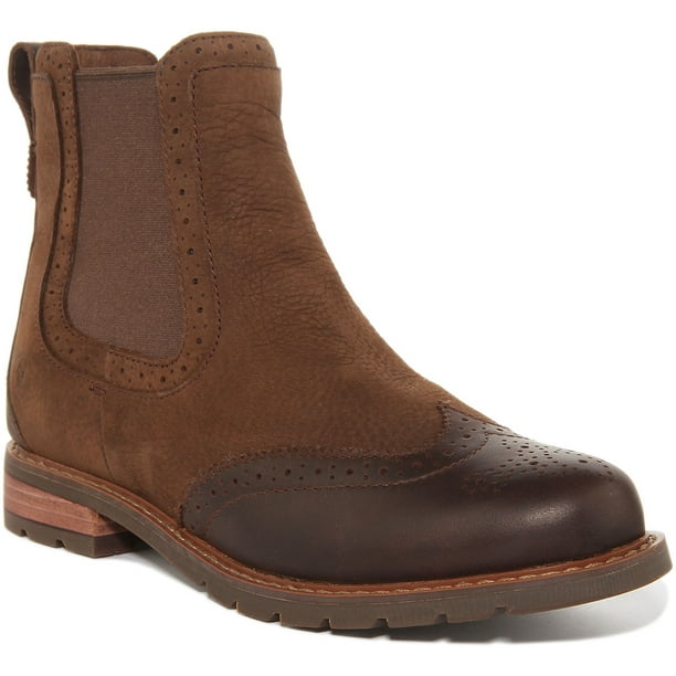 Ariat Wexford Women's Waterproof Brogue Slip On Ankle Boot Boot In