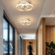 thumbnail image 2 of Plafón LED de 2 Círculos para Dormitorio - Blanco Cálido Acogedor - 22W brillar Electrónica, 2 of 4