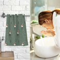 thumbnail image 7 of Yayeee 2 Pack Hand Towels for Bathroom 100% Cotton 16" x 28" Kitchen Towel, Christmas Forest, 7 of 7
