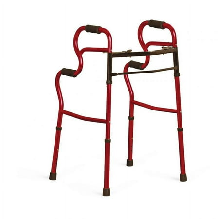 Medline Adult Stand-assist Walkers, Red