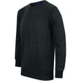 thumbnail image 4 of Henbury Mens Crew Neck 12 Gauge Fine Knit Jumper / Sweatshirt, 4 of 4