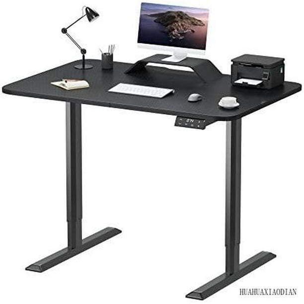 Standing Desk 44" Electric Adjustable Desk Large Sit Stand Up Desk Home Office Computer Desk