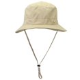 thumbnail image 2 of Outdoor UV Protection Bucket Hat with Cord Summer Fisherman Hats with Wide Brim Casual Sunhat for Men Women (Khaki), 2 of 3