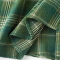 thumbnail image 5 of Hvogkswy Button Up Shirt Men Lapel Long Sleeve Button Plaid Shirt Loose Casual Soft Brushed Flannel Plaid Shirt, Gifts for Men, 5 of 7
