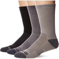 thumbnail image 1 of Merrell Chaussettes de Randonnée Performance Rembourrées pour Hommes Lot de 3 Bas/quart/chaussettes Crew, 1 of 3