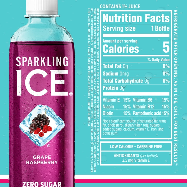 Sparkling Ice Blue Variety Pack, 17 fl oz, 12 Count photo 5