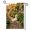B, variant on XaaKee Yard Flag, Blossom Wing Strut Countryside Garden Flag, Double-Sided High-Quality White Linen Garden Flags, Spring Summer Outside Decoration, 12x18Inch