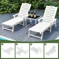 thumbnail image 5 of Uforic Outdoor Chaise Lounge Chairs with Adjustable Backrest, Heavy Duty Hips Resin Patio Lounger with Wide Armrest, 2 Pcs, 5 of 10