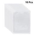 thumbnail image 2 of 10 Pcs Autocollants de Poche en Plastique Auto-Adhésifs pour Organisation et Protection 9x12cm, 2 of 8