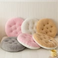 thumbnail image 6 of 1 PCS Fleece Chair Cushion Soft Warm Fuzzy Plush Chair Pads Washable Stool Cushion for Indoor Dining Room and Kitchen Chairs, 6 of 7