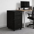 thumbnail image 1 of 3 Drawer File Cabinet Locking Filing Cabinet for A4 and Letter Size, 1 of 7