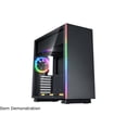 thumbnail image 2 of Rosewill ATX Mid Tower Gaming PC Case Aura Sync Compatible Dual Ring RGB LED Fans, Top Mount PSU & HDD - PRISM S500, 2 of 13