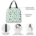 thumbnail image 3 of Yiaed Pineapple Print Insulated Lunch Bag Reusable Cute Tote Lunch Box, Leakproof Cooler Lunch Bags for Work Office Travel School Picnic, 3 of 5