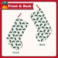 thumbnail image 2 of Bingfone Watercolor Turtle Print Personalized Christmas Stocking - Snowman Design Large 18 inch,Family Holiday Season Decor, 2 of 8
