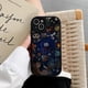 thumbnail image 3 of Funda de teléfono de Anime c-coraline, carcasa de cuero con textura de silicona suave negra para IPhone 15, 14, 11, 13, 12 Pro Max, Mini, X, Xr, 8 Plus, SE2020, 3 of 5