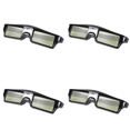thumbnail image 1 of 4X Rechargeable Active Shutter 3D Glasses for ALL DLP Projector, 1 of 8