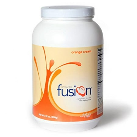 Bariatric Fusion Meal Replacement Protein 2lb Tub Orange Cream for Gastric Bypass & Sleeve