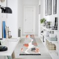 thumbnail image 4 of Yayeee Runner Rug for Bedroom 2'x6' Machine Washable Hallway Non Slip Mat, Snow Cartoon Houses, 4 of 8