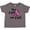 Charcoal Grey, variant on Inktastic Breast Cancer Awareness Her Fight is Our Fight Boys or Girls Toddler T-Shirt