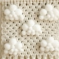 thumbnail image 4 of Cute 3D Cloud Macrames Wall Hangings Tapestrys Handwoven Tassels Bohemian Cotton Rope Tapestrys for Bedroom Living Room, 4 of 8