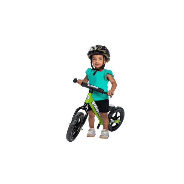 Strider - 12 Sport Balance Bike, Ages 18 Months to 5 Years - Green
