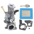 thumbnail image 1 of 498298 Carburador 491588S 491588 Filtro de aire para Stratton 692784 495951 490533 495426 con tapón de gasolina, 1 of 5