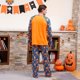 thumbnail image 4 of Nvse 2 Pieces Loungewear Sleepwear for Adults &boys&girls Pumpkin/Orange for 3XL, 4 of 4