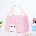 thumbnail image 2 of MICLOZYT Clearance!Under $5,Reusable Insulated Lunch Bags for Adults,Leakproof Reusable Insulated Bags,Lunch Tote Bag for Picnic Travel,Hiking Fishing,Pink, 2 of 4