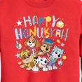 thumbnail image 3 of Paw Patrol - Happy Hanukkah - Toddler And Youth Crewneck Fleece Sweatshirt, 3 of 6