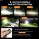 thumbnail image 3 of Linterna UNROEVS Mini de 2550 lúmenes recargable USB-C, 3 of 9