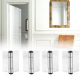 thumbnail image 4 of Self Closing Hinge, Household Spring Hinge, Stainless Steel 4pcs For Furniture Door Cabinet Wardrobe, 4 of 8