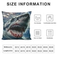 thumbnail image 5 of YINGXI Pillow Covers,Ocean Nautical Adventure Reversible Throw Pillow Covers Cases,Sea Wave Seaside Cabin Decor Square Cushion Covers Set for Living Room 18x18in, 5 of 5