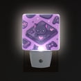 thumbnail image 3 of Funny Cat and Game Console Night Light 2 Pack LED Nightlight Plug into Wall Dusk to Dawn Sensor Soft White, 3 of 7