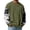 Army Green, variant on Mens Sweatshirts Shirt Casual Long Sleeve Pullovers Color Block Camo Vacation Ribbed Knit Tee Spring Trendy V Neck Clothing Coffee 2XL