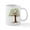 White, variant on CafePress - Oak Tree Mugs - 11 oz Ceramic Mug - Novelty Coffee Tea Cup