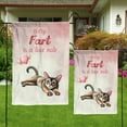 thumbnail image 4 of Every Fart is Love Note Abyssinian Guilty Face Happy Valentine's Garden Flag 12x18in Double Sided Cat Lover Kitten Owner Gifts Outdoor Decor - 01016, 4 of 5