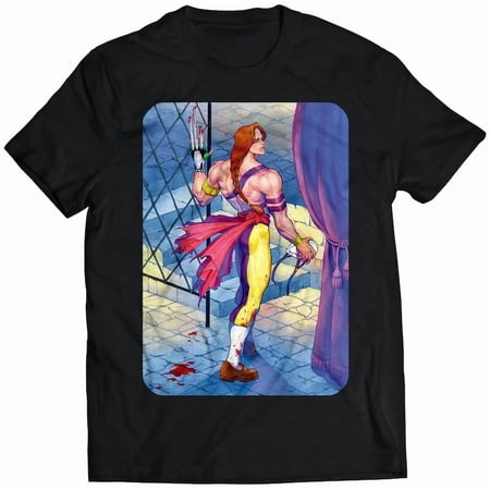 Vega Claw in Stage Street Fighting Premium Unisex T-shirt (vectorized Design)