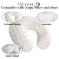 thumbnail image 3 of Almohada compatible con Boppy, 100% algodón súper suave, apta para madres lactantes, 3 of 5