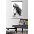 thumbnail image 2 of Grayscale Horse Wall Poster with Magnetic Frame, 22.375" x 34", 2 of 5